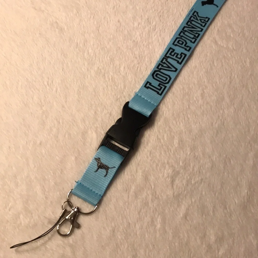 ✅HOST Pick✅ Teal Love Pink Lanyard, NWOT